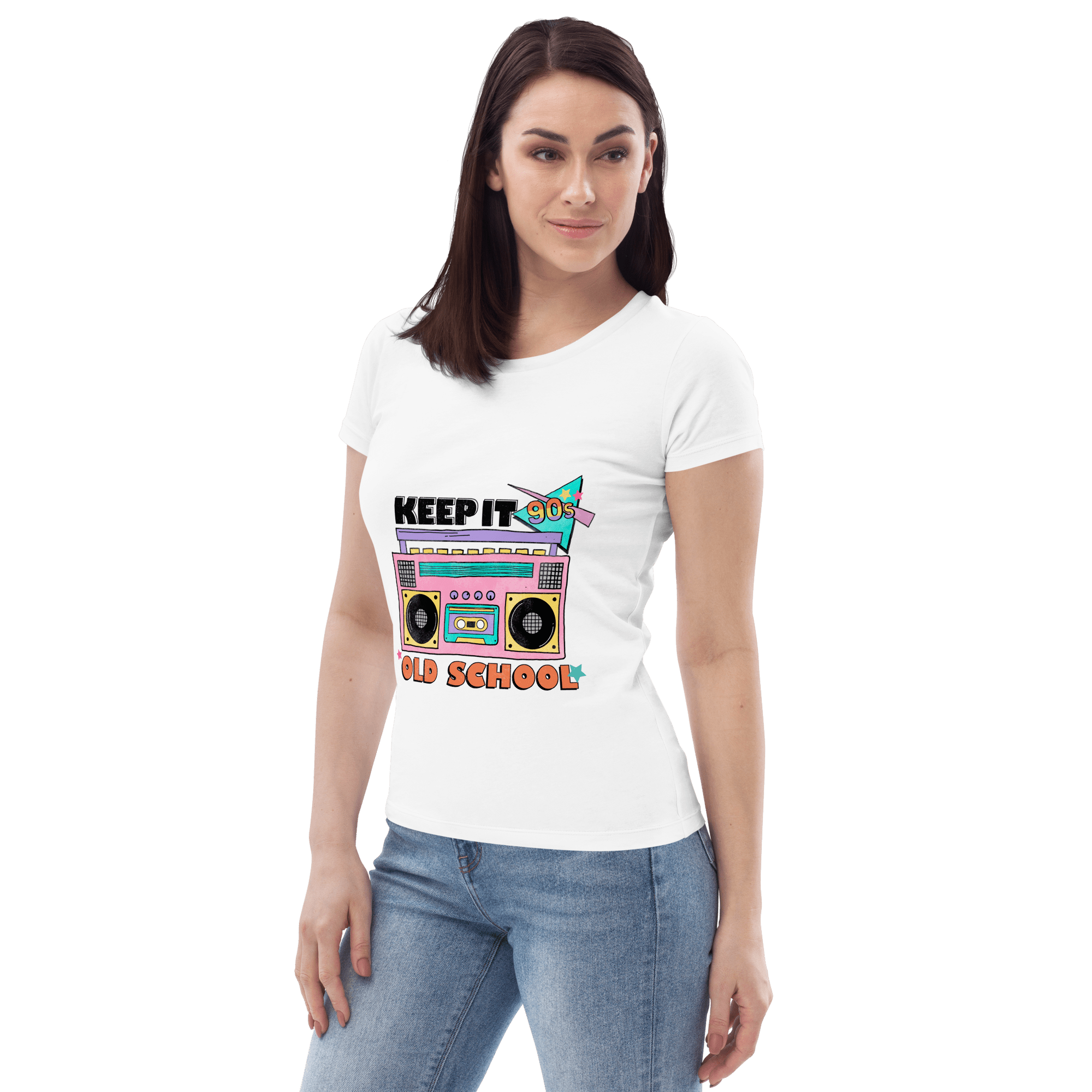 womens-fitted-eco-tee-white-left-front-6452e18df410e